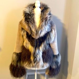 urbancode London faux fur jacket